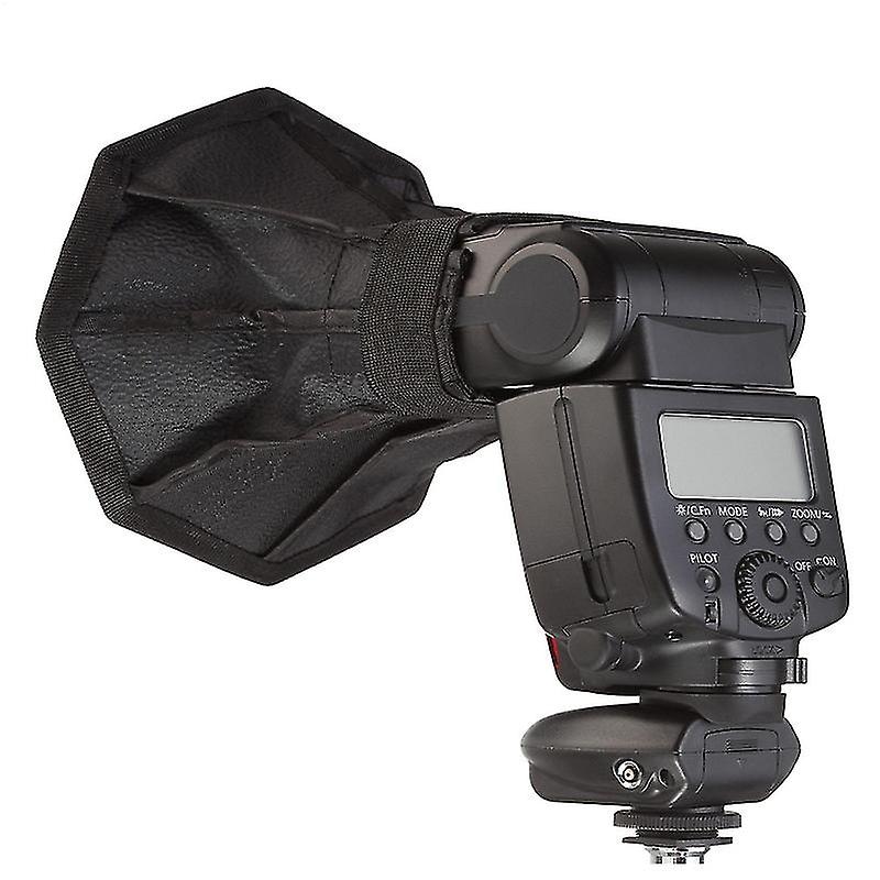 30cm / 12 "Flash Diffusor 8 Square Octagon Mini Softbox für Canon Eos Nikon Speedlite Hot Shoe Flash Photo Studio Soft Box