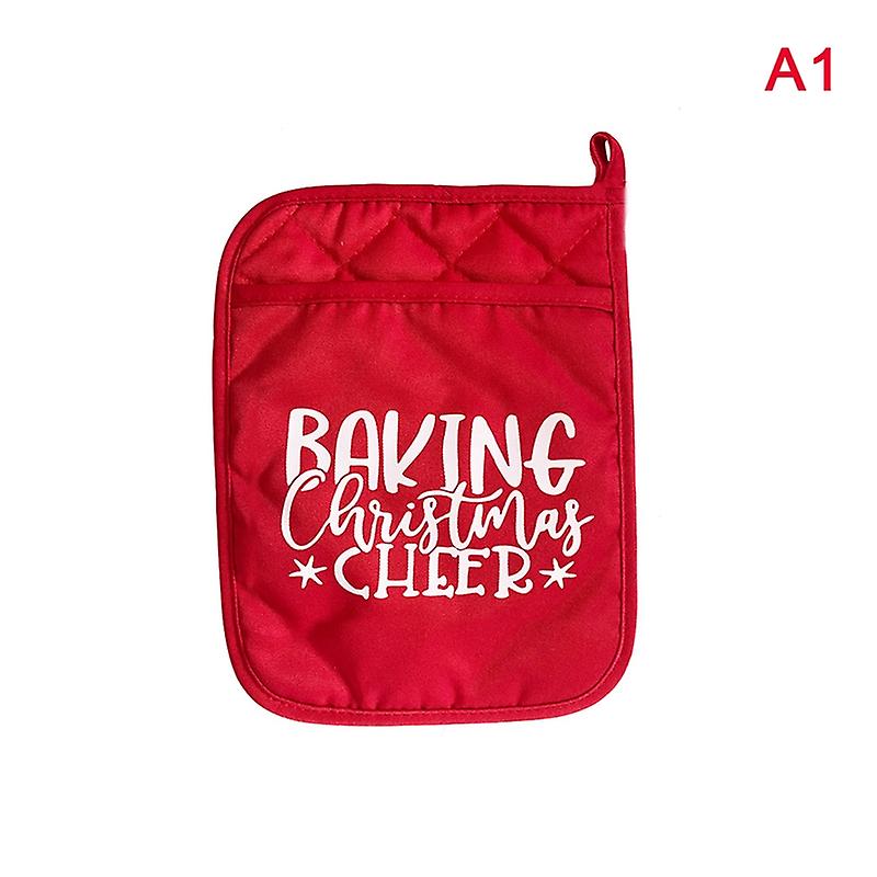 Christmas Pot Rack Baking Kit Christmas Pot Holder Baking Rolling Mats Durable