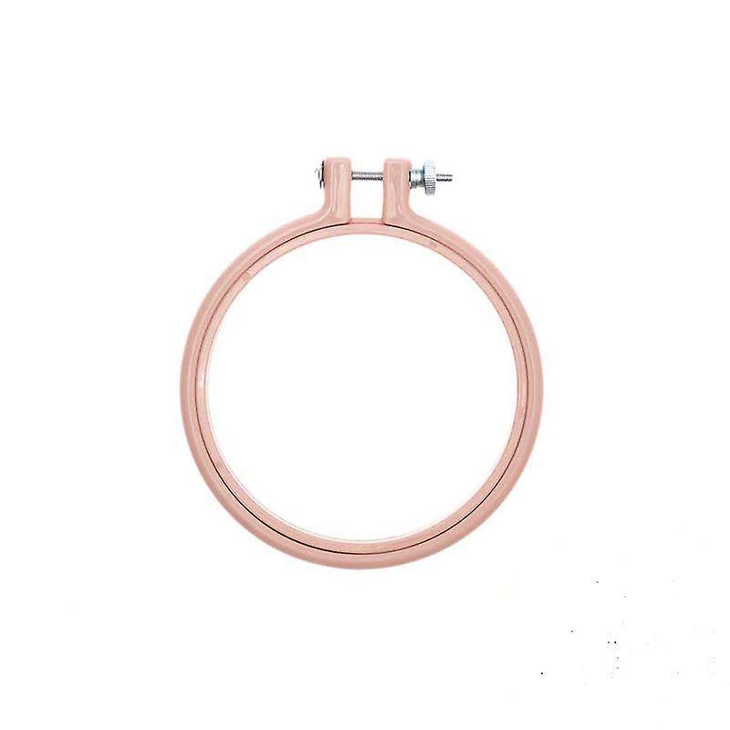 Embroidery ring - Pink - ø 10,1 cm