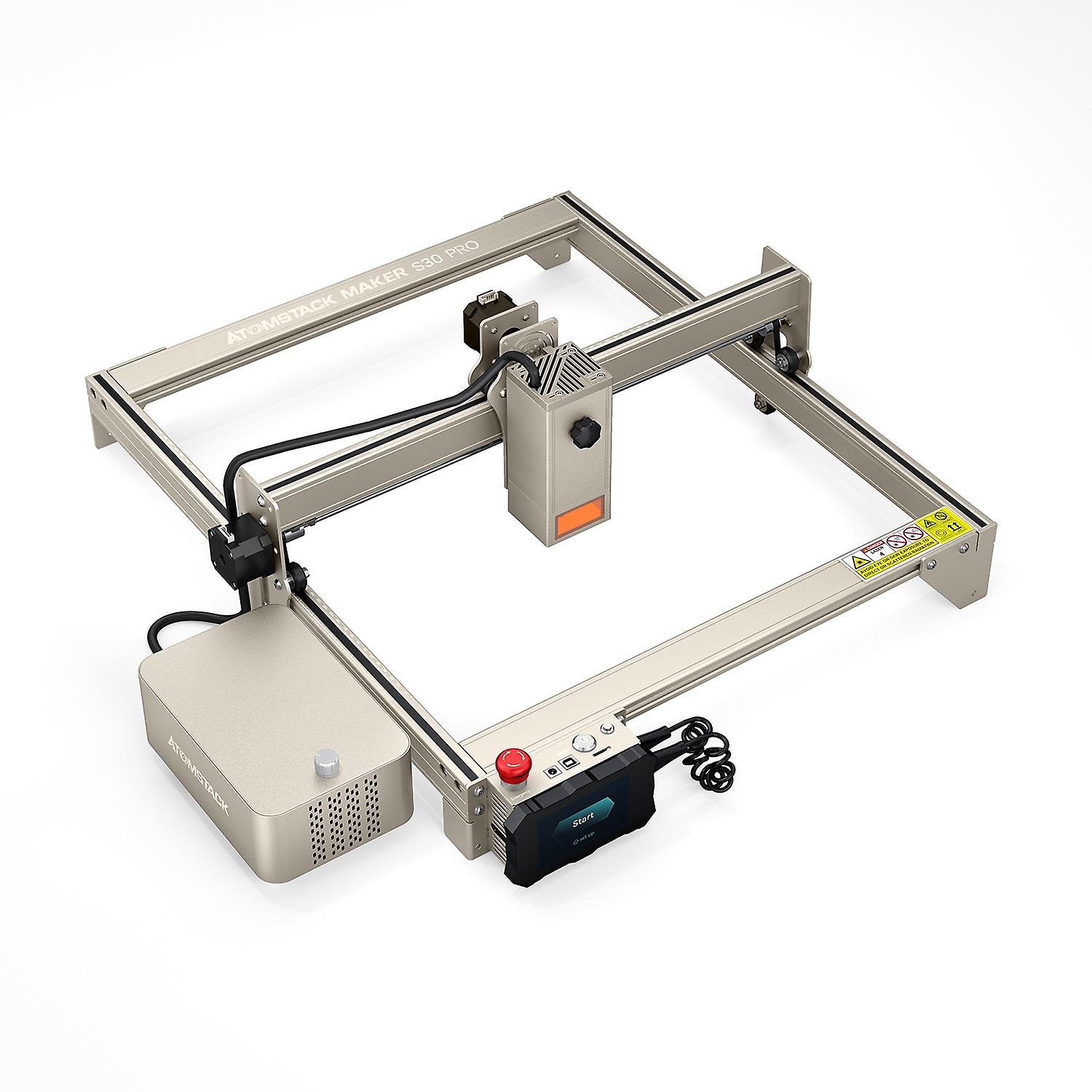 Atomstack Maker S30 PRO Laser Engraver Fixed Focus 33W Laser Power 400x400mm Engraving Area 6-core L