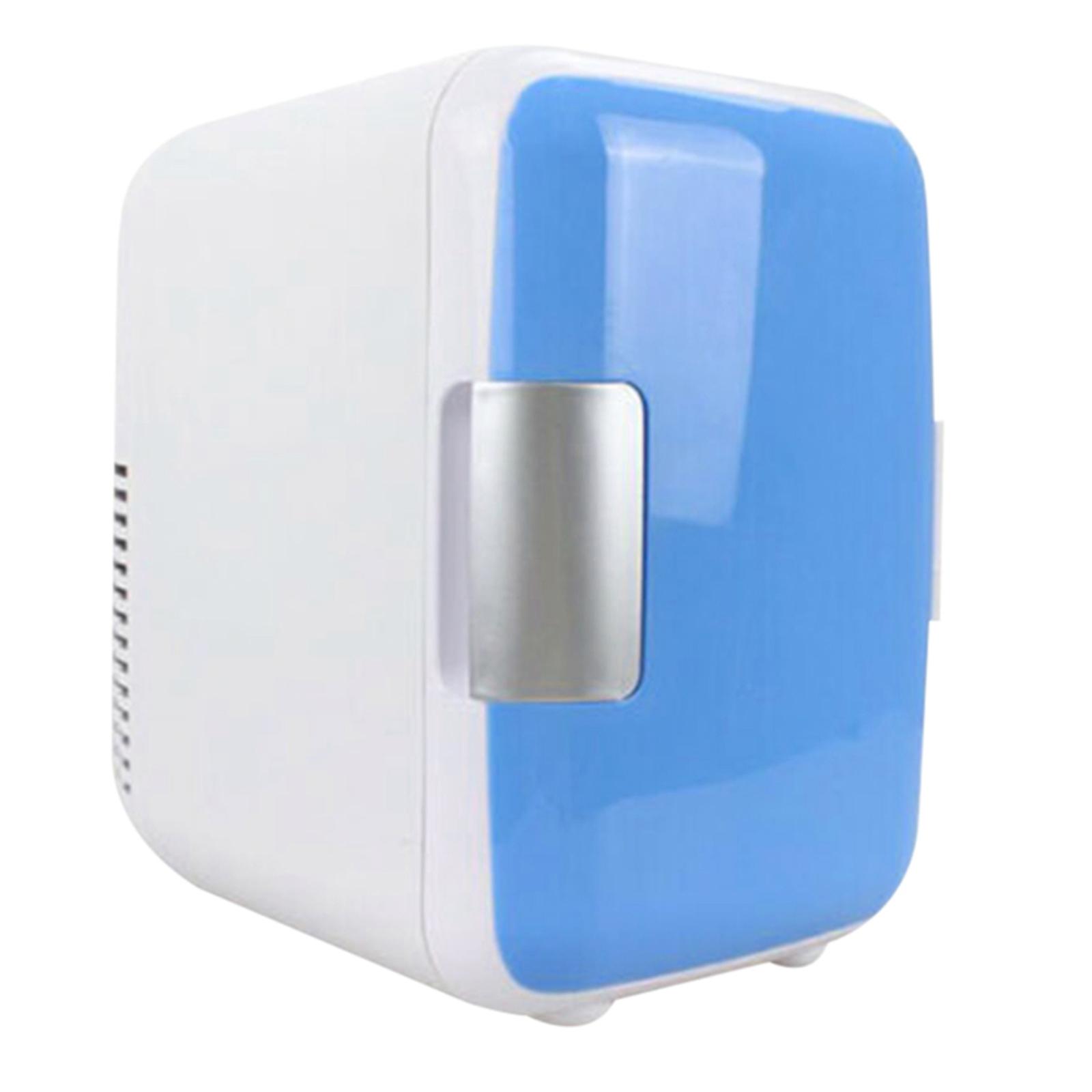 Mini 4L Cooling and Heating Refrigerator Cosmetic Makeup Friger Dual-Use for Car New