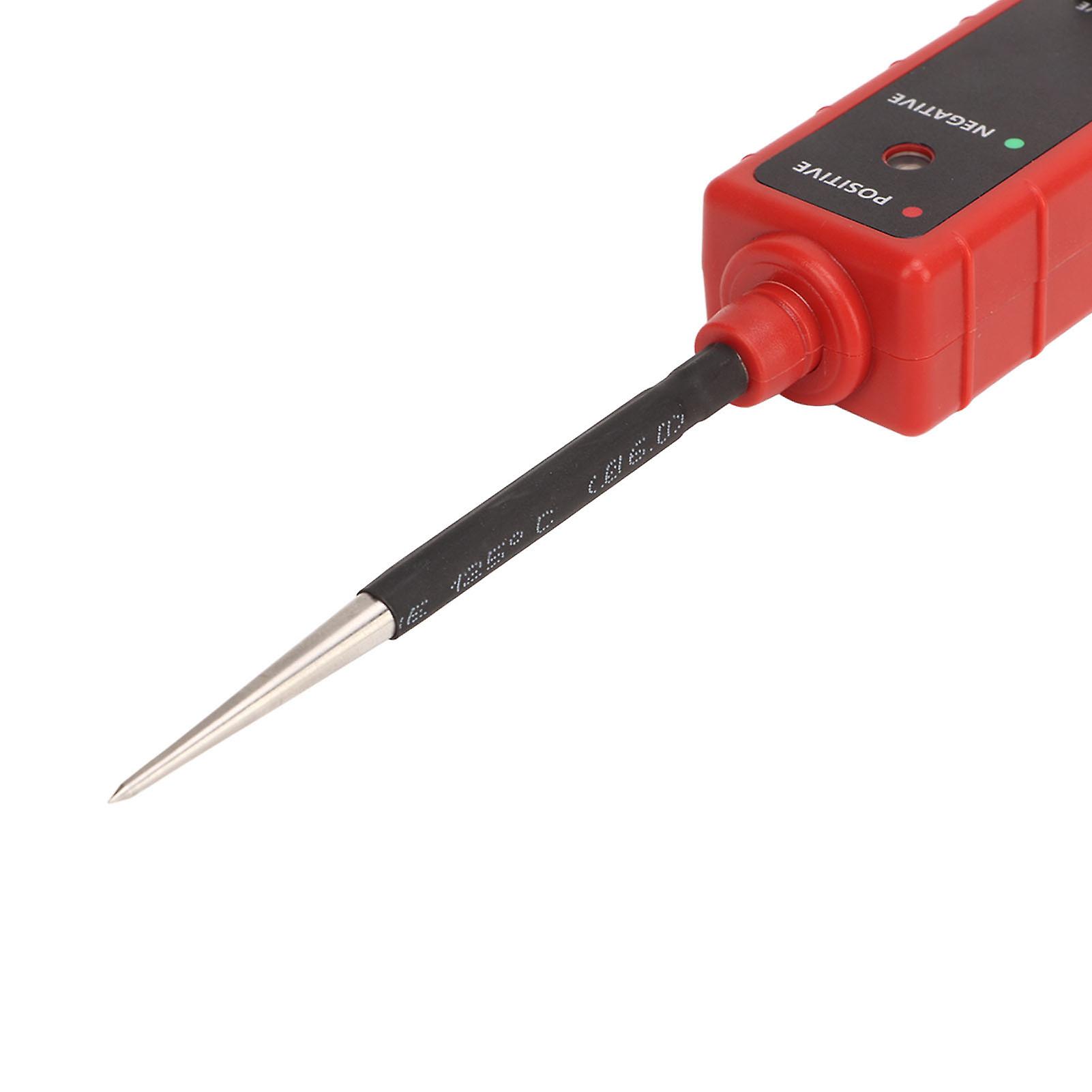 Voltage test pen for vehicles 6-24V DC short circuit locator