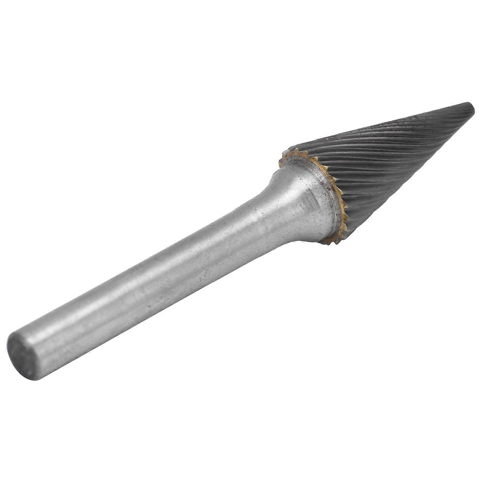 Carbide Burr 12mm Durable Sturdy Tungsten Steel Convenient Wide Application HeatTreated Shape Double Cut(MX1225M06 )
