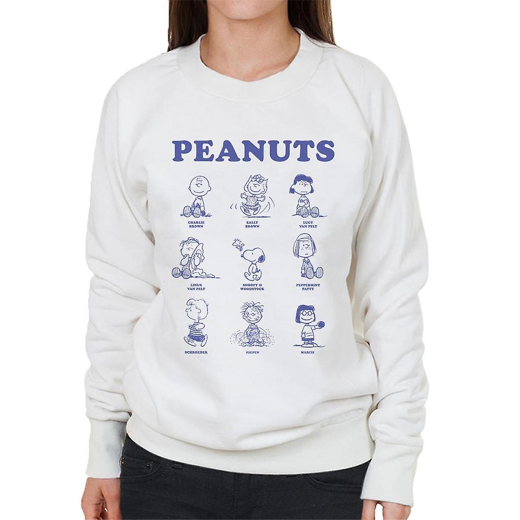 Peanuts Character Sketches Women's Sweatshirt