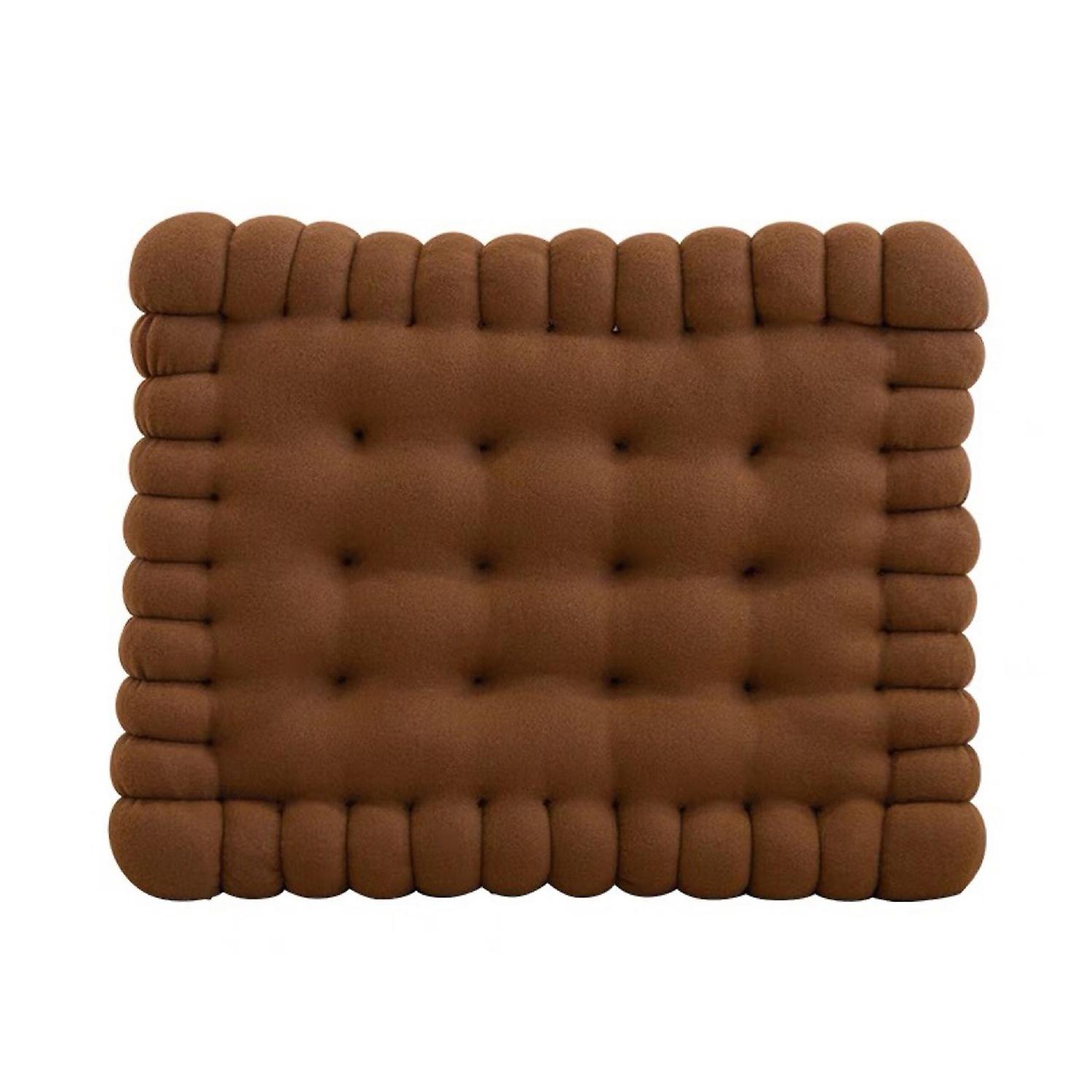 Seat Cushion Soft Texture Wide Application Polypropylene Cookie Shaped Floor Mat Pillow Household Su