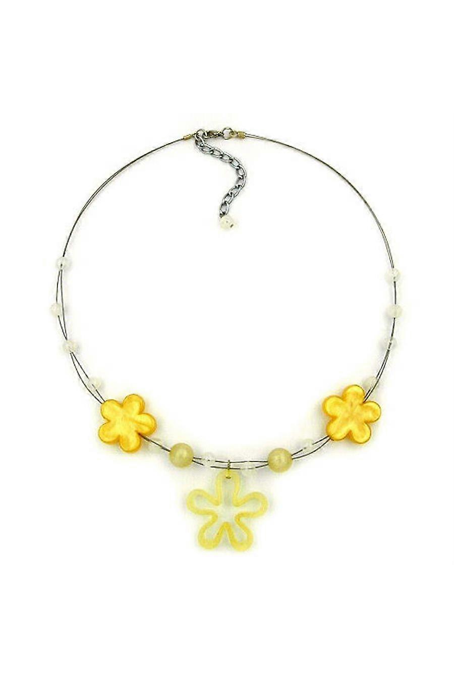 Necklace Yellow Flower - Gl01977