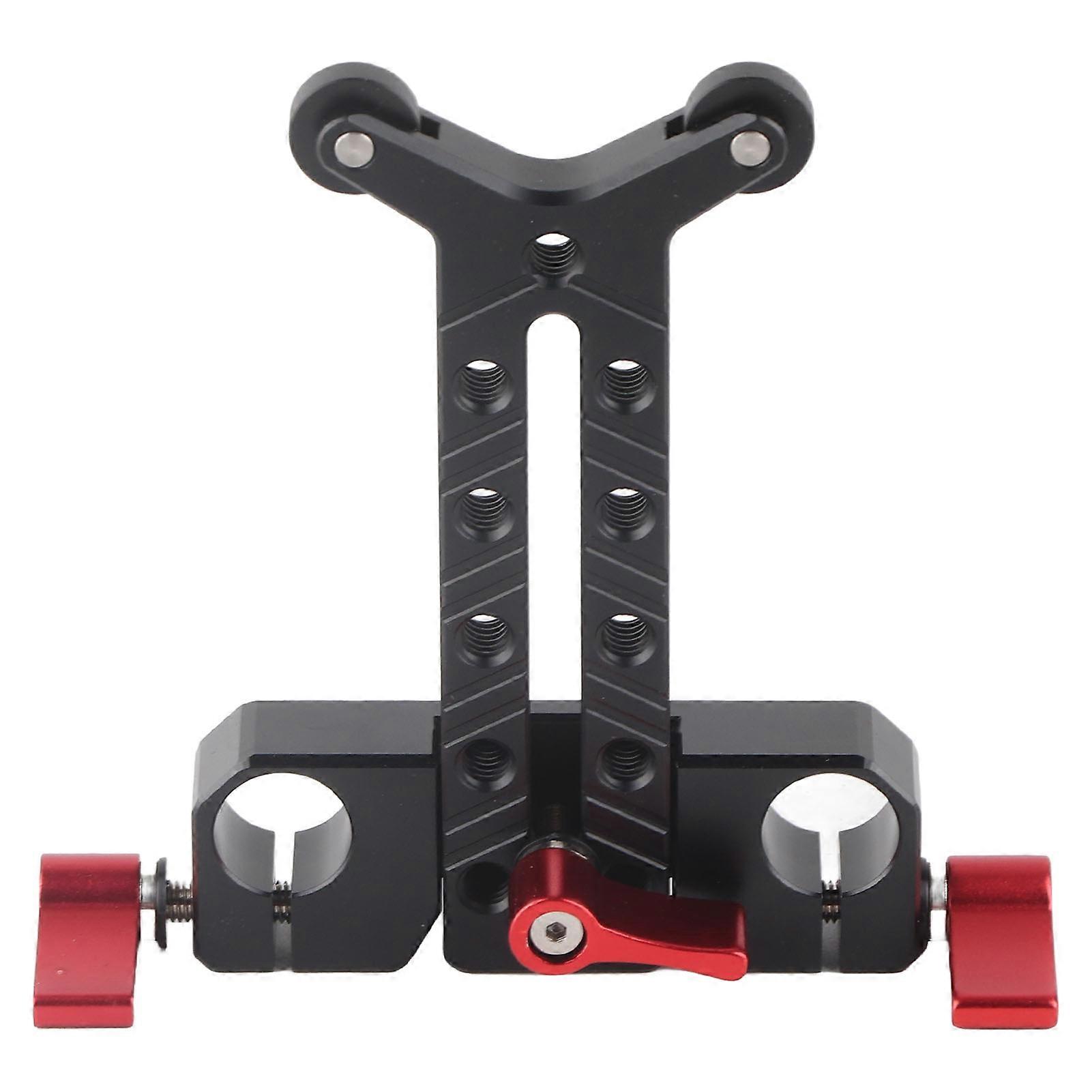 Adjustable 15mm Rod Lens Support Bracket: Lightweight, Sturdy, and Height Adjustable