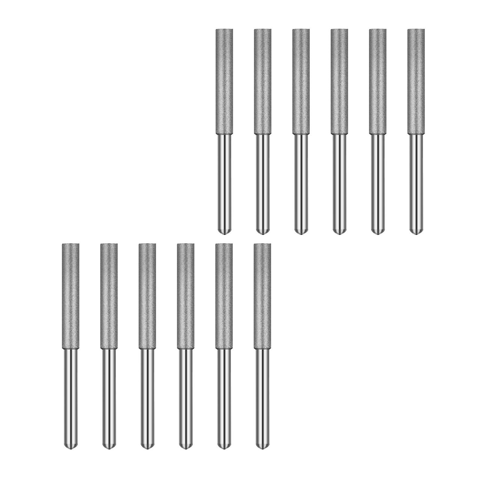 12Pcs Diamond Chainsaw Sharpener Bits Sharpening Carving Grinding Chainsaw Sharpening Grinding