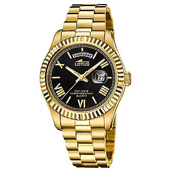 Lotus freedom Herren Analog Quarzuhr mit Edelstahlarmband 18857/4