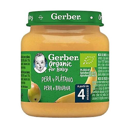 Pear and banana jar 125 g (Fruits - Banana - Pear)