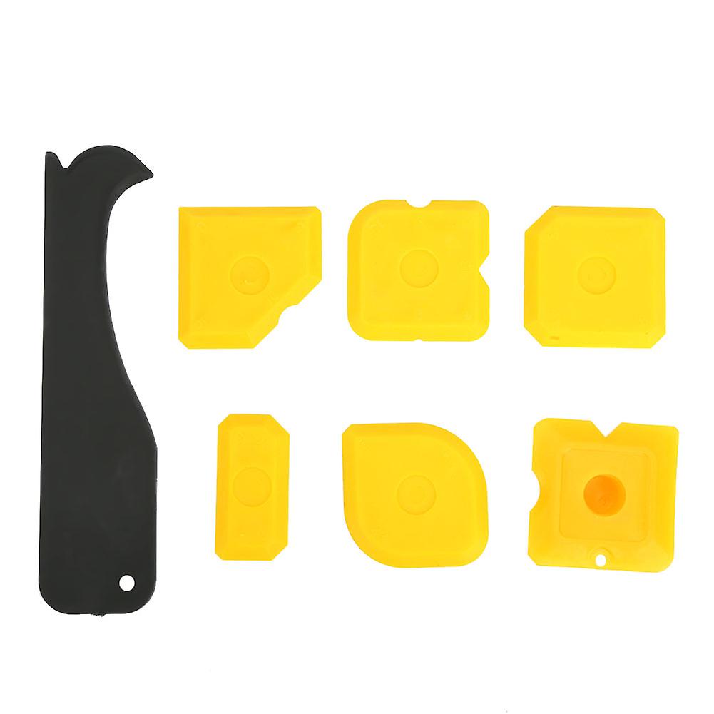 7pcs/set Silicone Sealant Remover Tool Kit for Glass, Grout, Caulking etc.