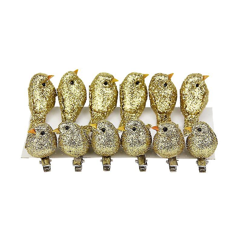 12pcs Vögel Haarclip