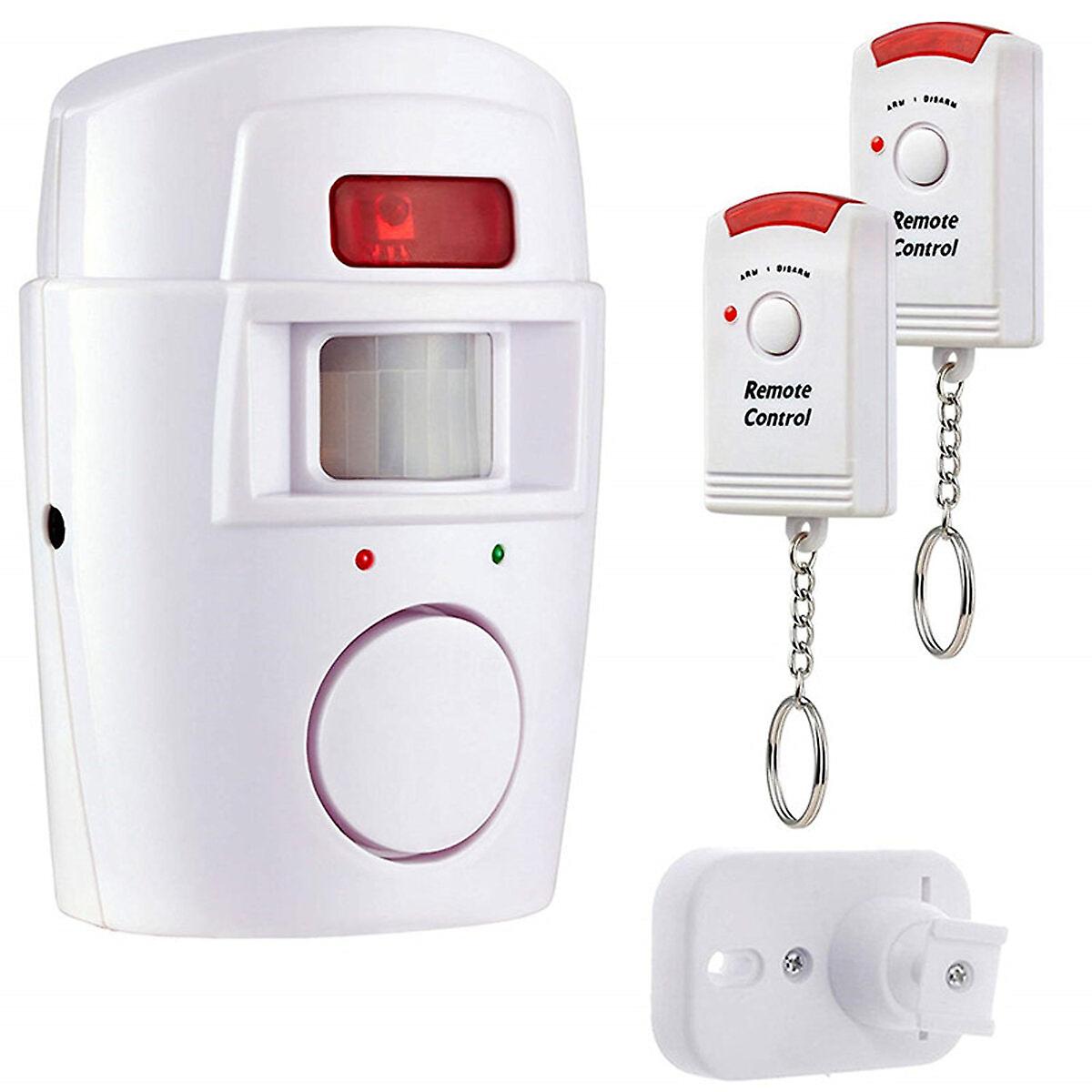 Wireless Remote Controlled Mini Alarm With Ir Infrared Motion Sensor