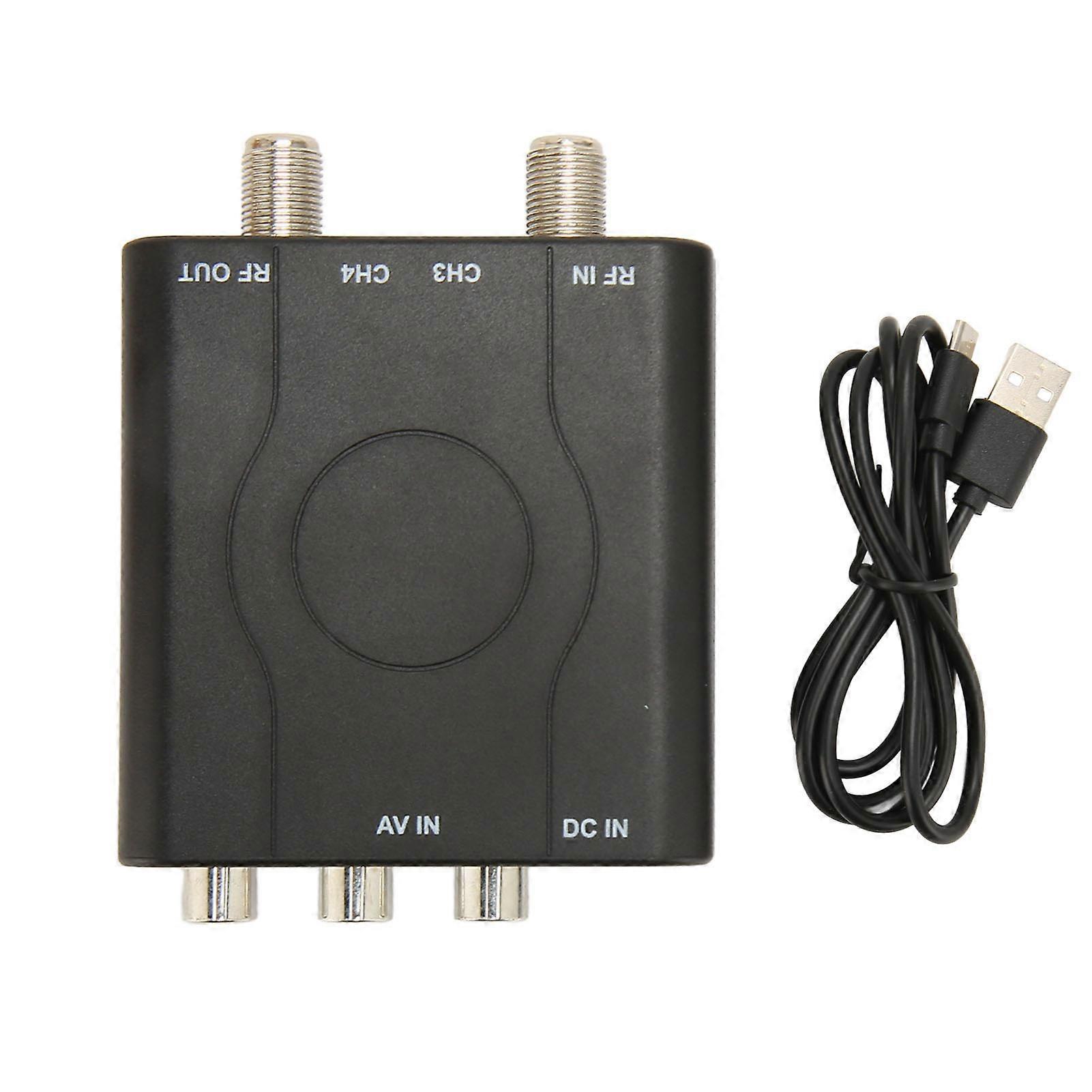 Modulateur RF professionnel M61A prenant en charge les formats NTSC, vidéo et son, modulateur RF HD pour la région américaine