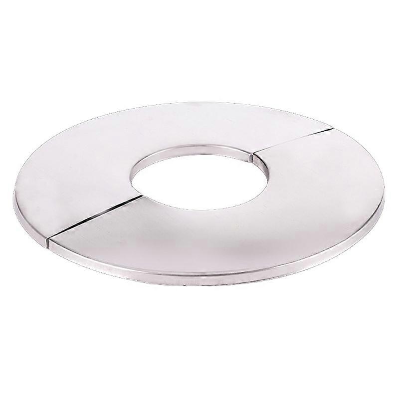 Split Round Escutcheon Plate Wall Split Flange for 24/28/35/42/51mm Dia Pipe