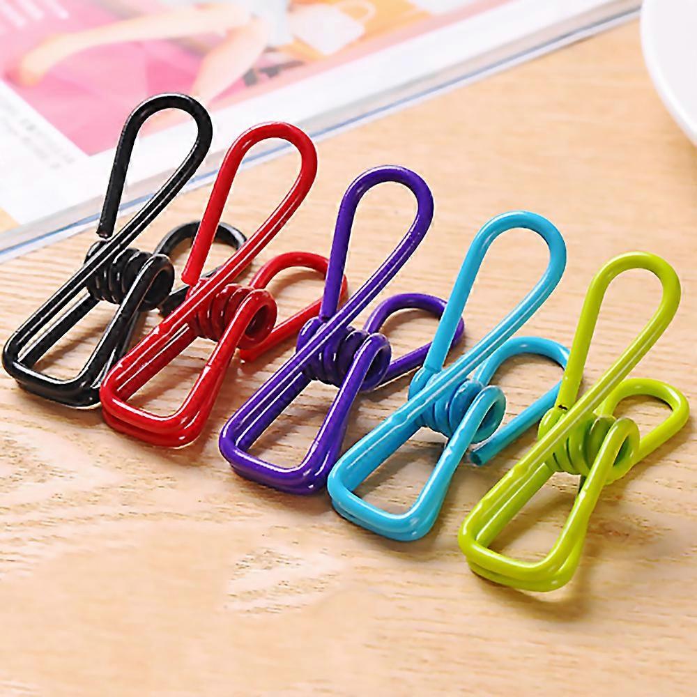 Set of 10pcs Multi-Purpose Practical Clothes Pegs (Random Colors)