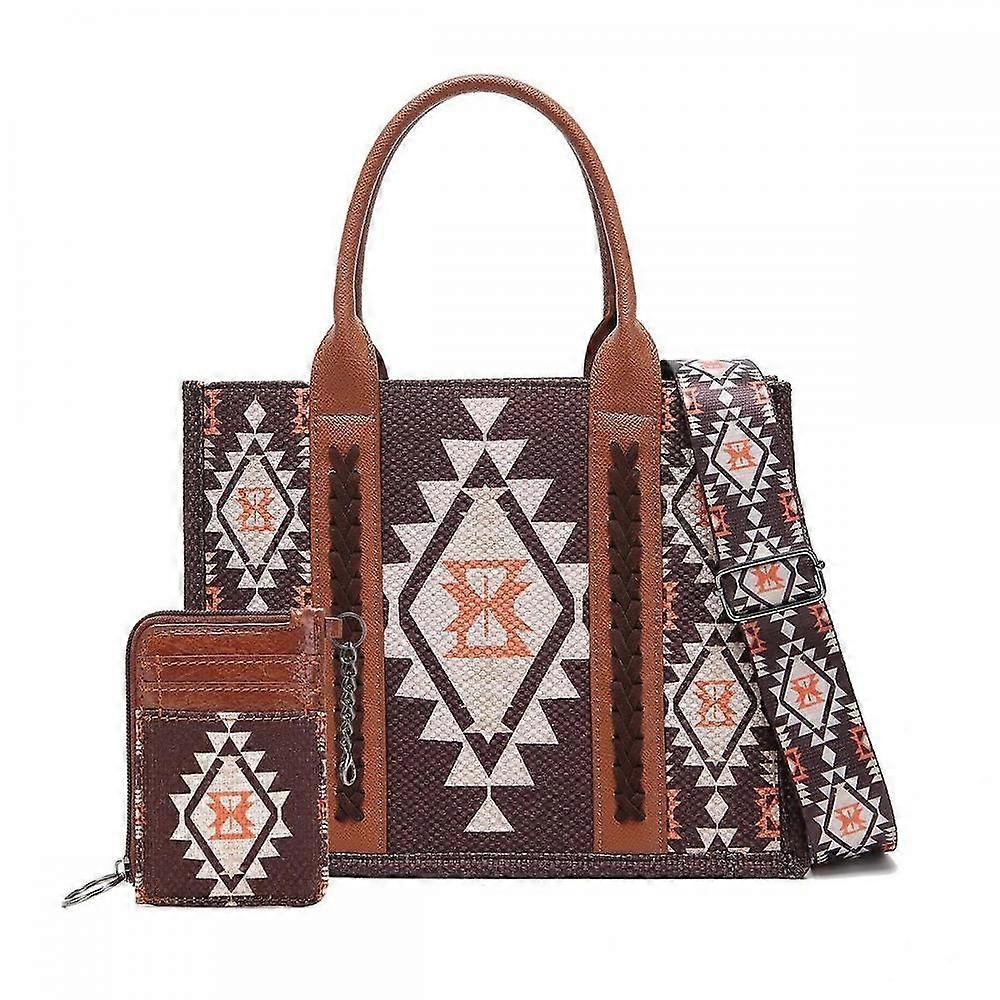 Handbag -Retro Crossbody - Diamond Pattern - Durable