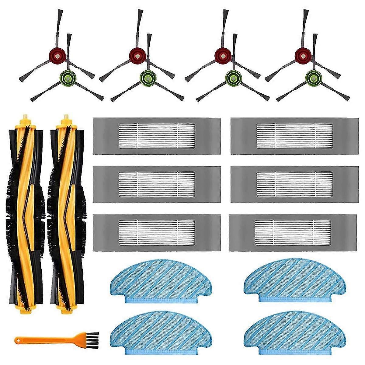 Brush Filter Mop Cloth Replacement Parts For Max Hybrid Station Vacuum Cleaner Robot