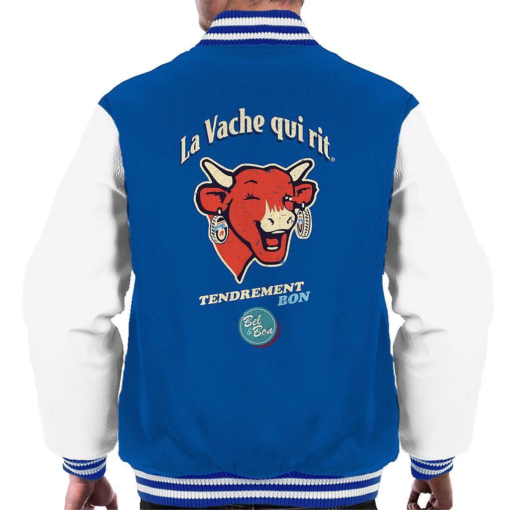 De Lachende Koe Tendrement Bon Mannen Varsity Jacket