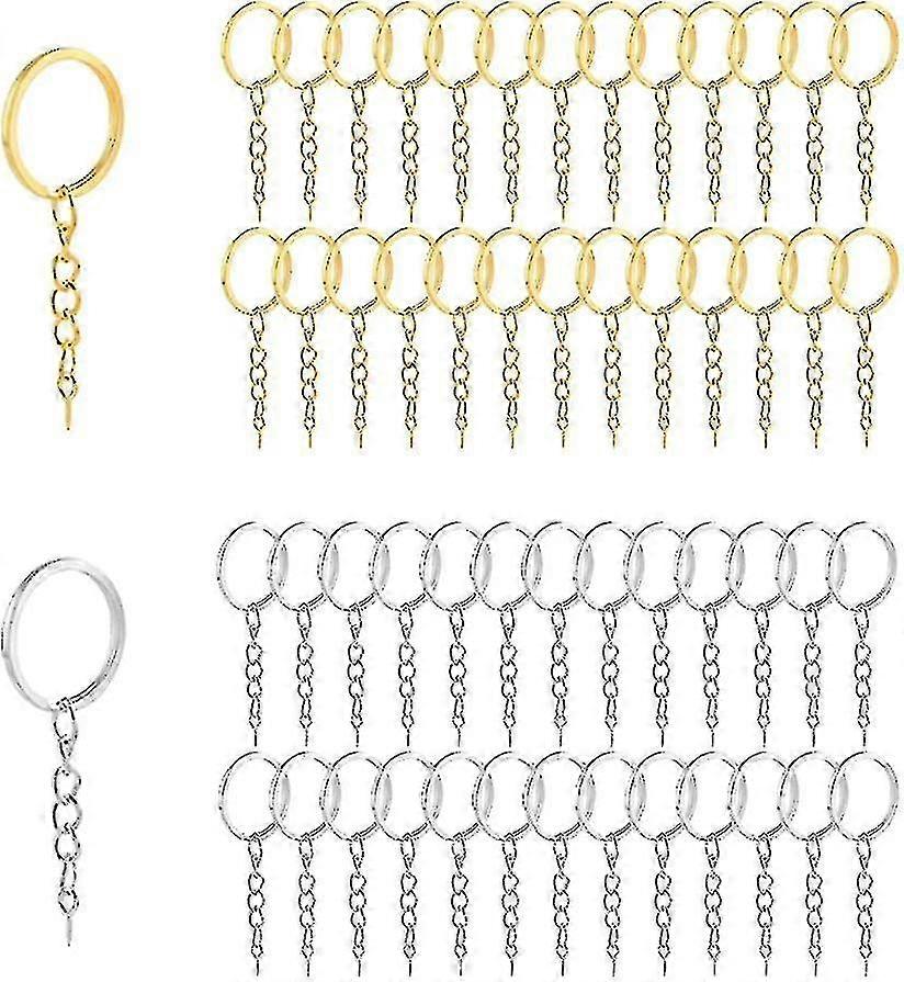 60pcs  Keychain Key Chain Ring Key Chain Ring Key Chain Ring Key Chain Rings