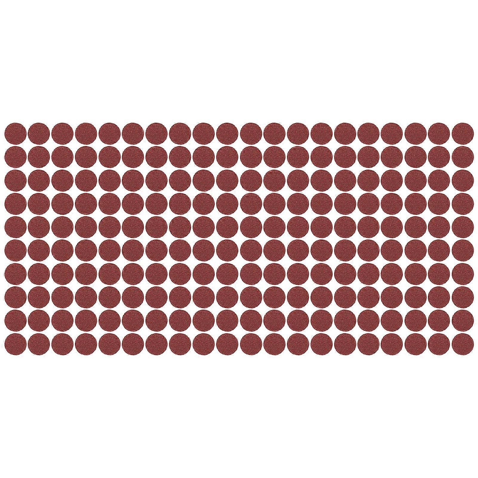 200Pcs lemez piros csiszolópapír 1in 25mm hátsó pelyhesítés nedvesség hővédelem csiszolószerszámok autó polírozáshoz2000#