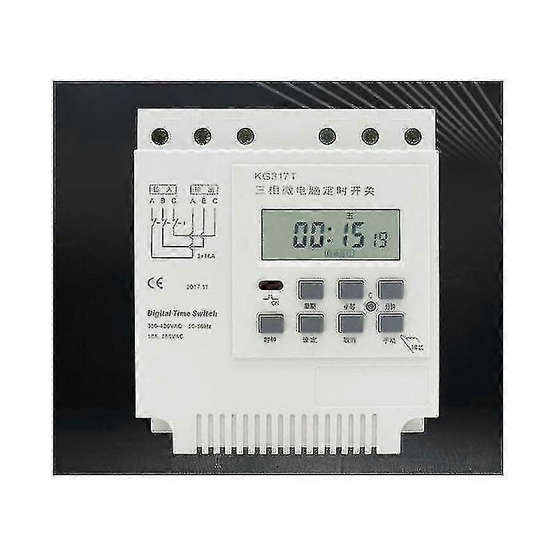 Programmable Time Relay - Weekly Power Timer Switch With Three Phase Timer