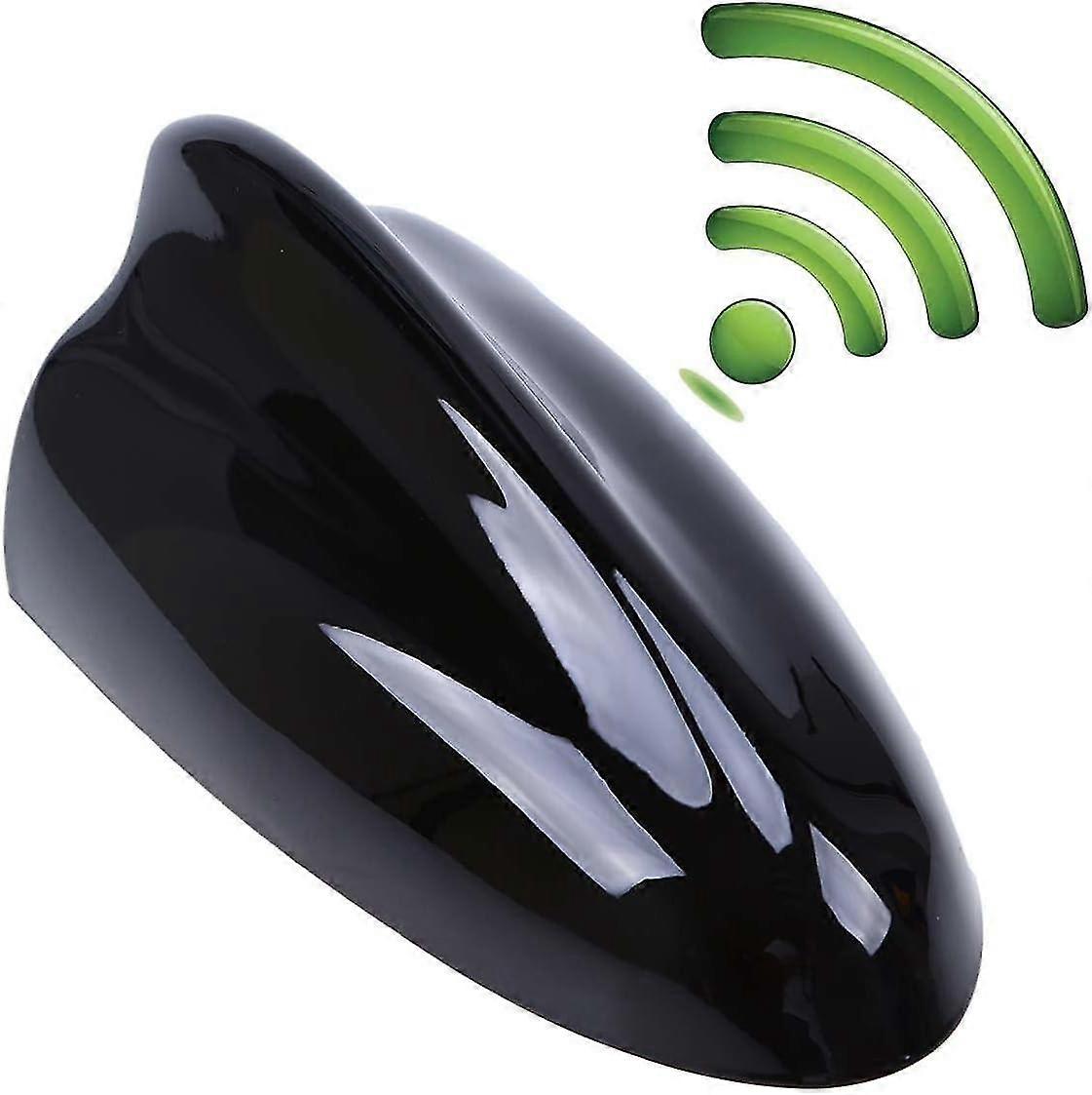 Shark Car Antenna With Amplifier Black
