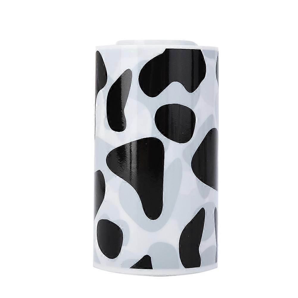 Mousse Surrounding Edge Cake Collar Wrapping Tape Cake Decor 8cm*10m (Dairy Cow Pattern)