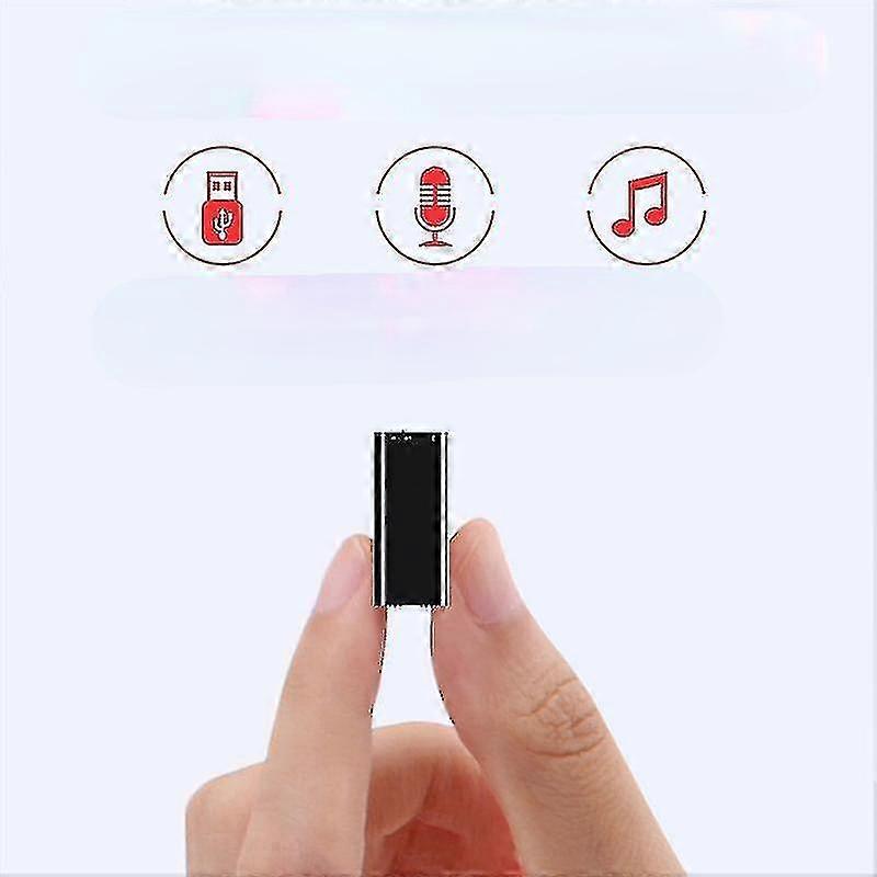 16gb Mini Usb Pen Voice Recorder Digital Voice Recorder With Mp3 Playe Recorders Digital Micro Audio Sound Recording Device
