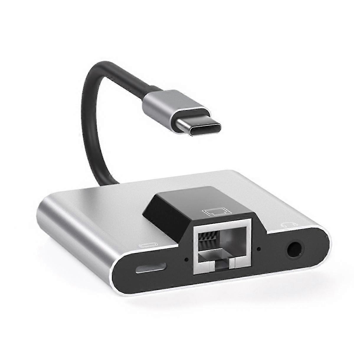 Type-C Mobile Network Card Network Cable Converter to RJ45 Ethernet Adapter