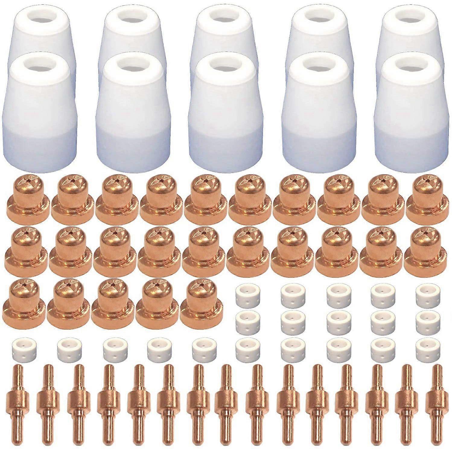 70 Τεμ Αναλώσιμα Κοπής Πλάσματος (Standard) Fit for Cut 40 50 με Φακό Κοπής Πλάσματος PT31 LG40