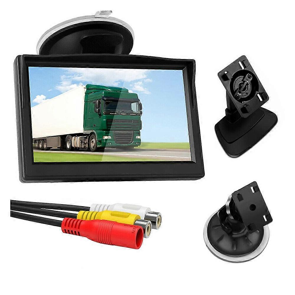 5 Inch 800X480 TFT LCD HD Screen Monitor with Dual Mounting Bracket for Car Backup Camera/Rear View
