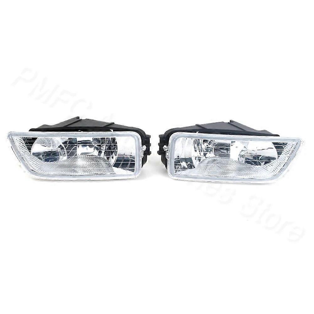 PMFC Front Bumper Fog Light Driving Lamp Fog Lamp Assembly With Bulb For Honda Accord 2003 2004 2005 2006 2007 4 Doors