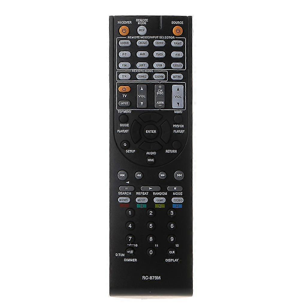 Rc-879m Ersatt fjärrkontroll för Onkyo AV-mottagare Tx-nr535 Tx-sr333