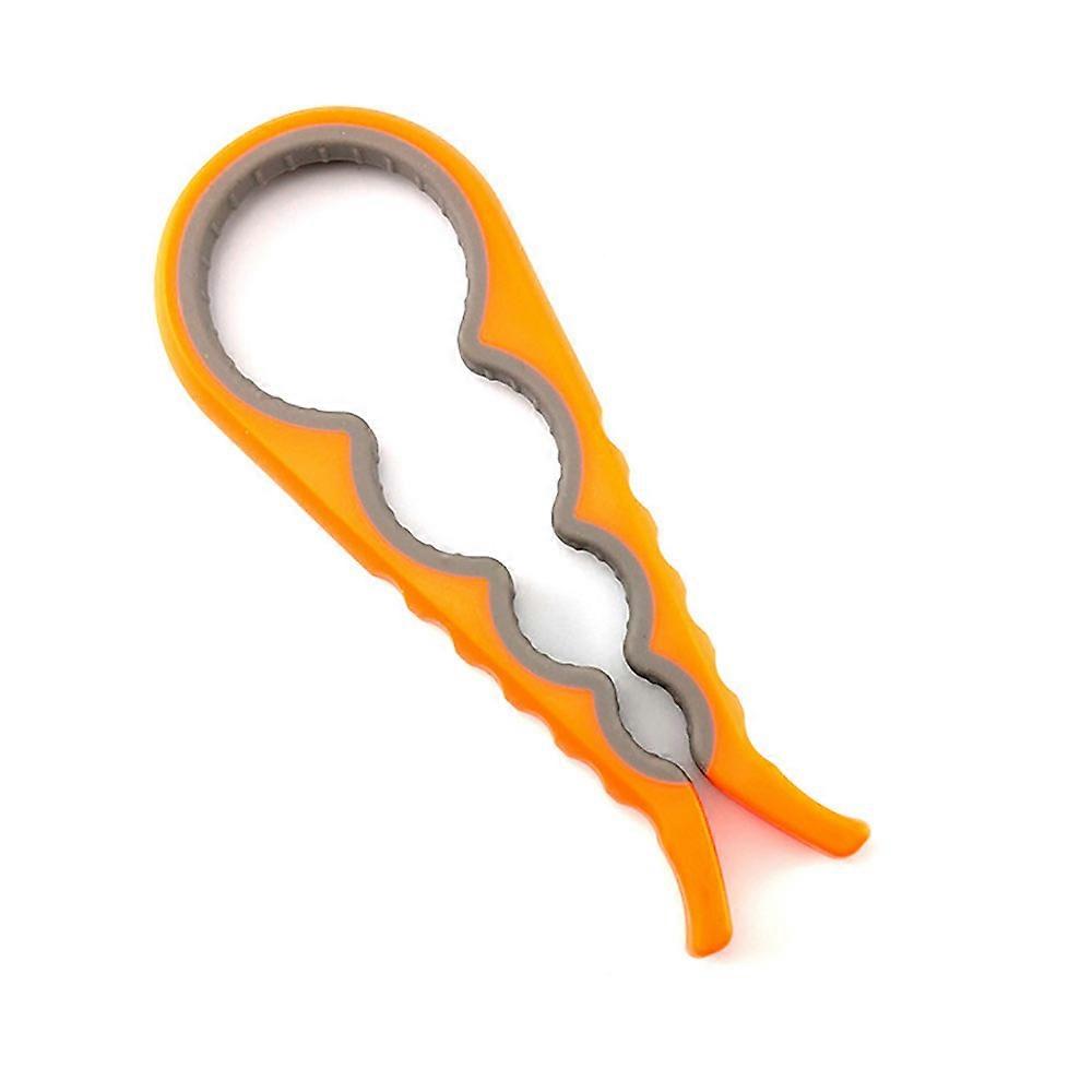 Opening manual gearbox, multifunctional jar opener, easy jar opener is suitable orange