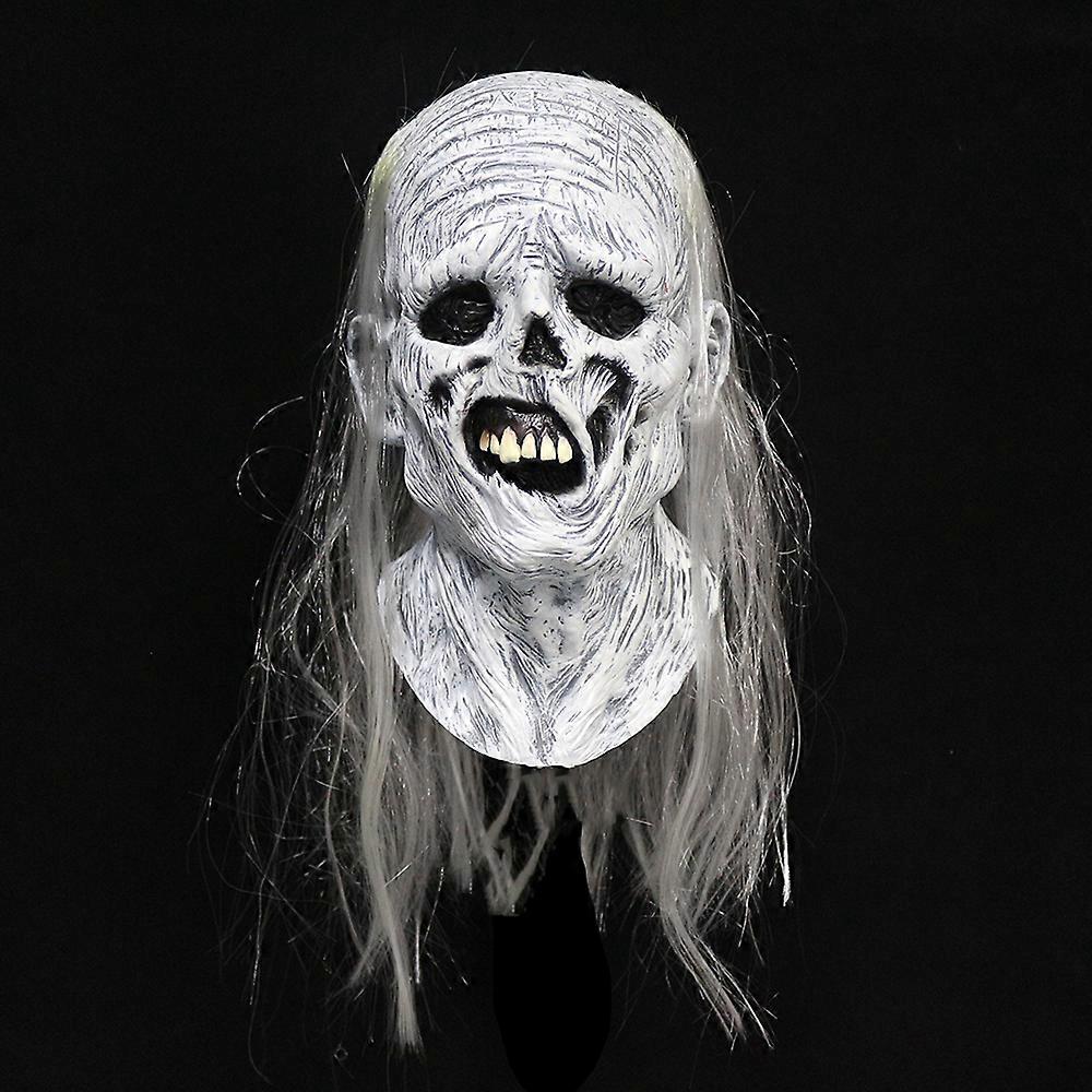 Halloween Zombie Mask Scary Full Head Party Cosplay Mask Haunted House Horror Props