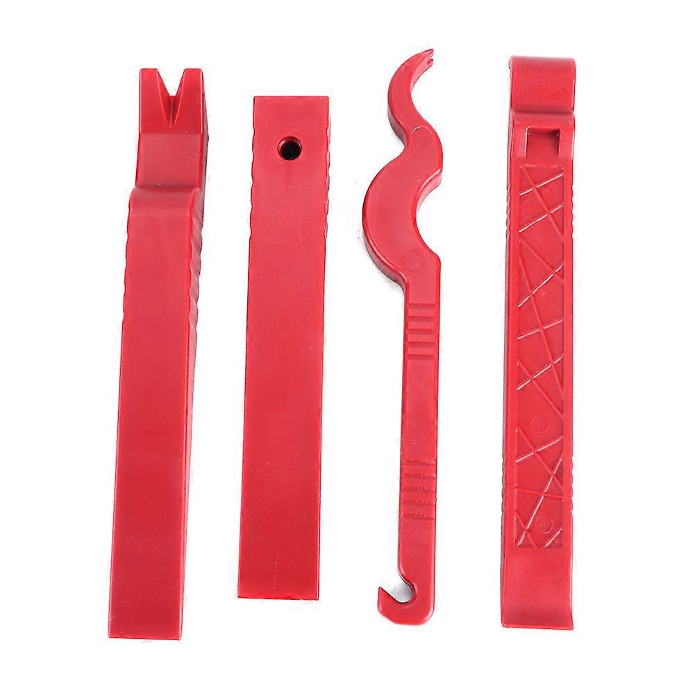 4pcs Auto Interior Trim Disassembly Kit Panel Audio Dashboard Fastener Remover Installer Hand Tool