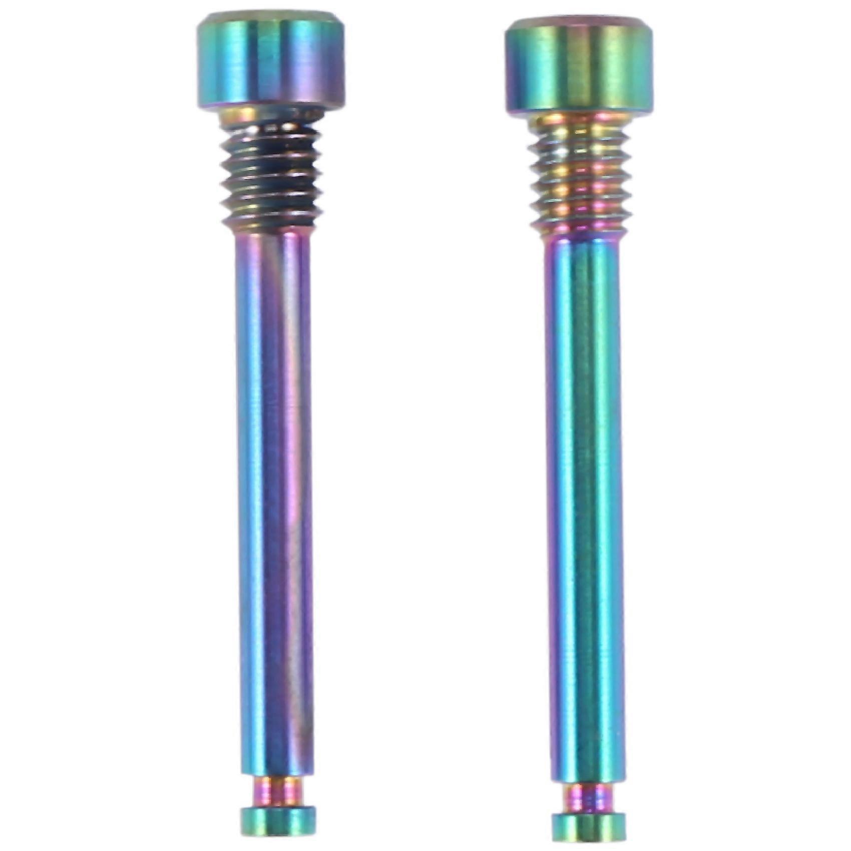 Titanium Bolts for Bicycle Disc Brake Pad Threaded Pin Inserts Screw for R Hydraulic Disk Caliper-
