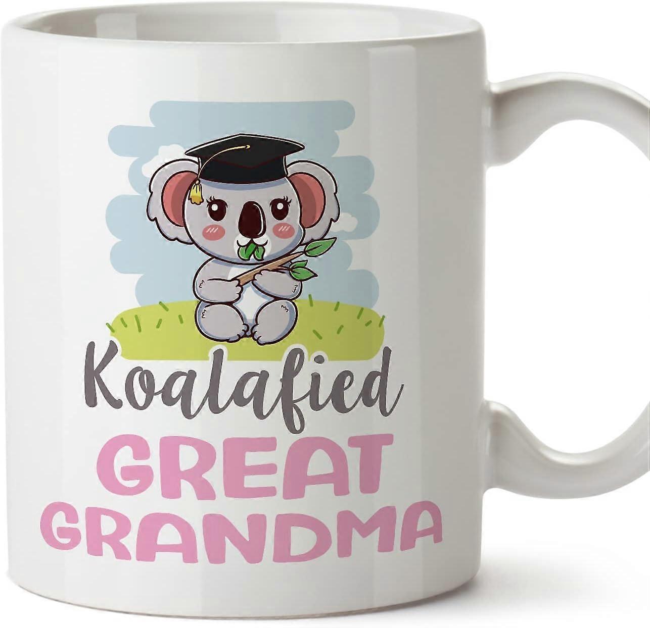 Hrníček pro prababičku/prababičku Koalafied Vtipný dárek Keramický hrníček o objemu 11 oz Design 200