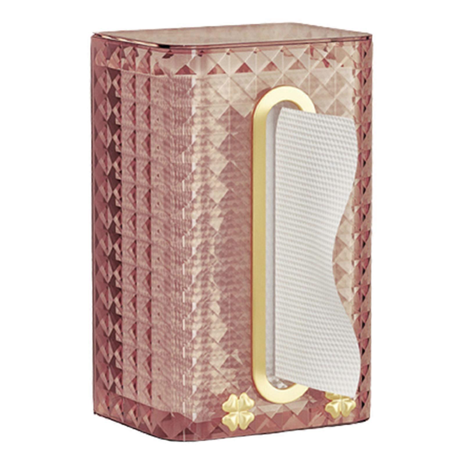 Modern Rectangular Tissue Box Non-Slip Stable Tissue Holders for Bedroom and Living Room