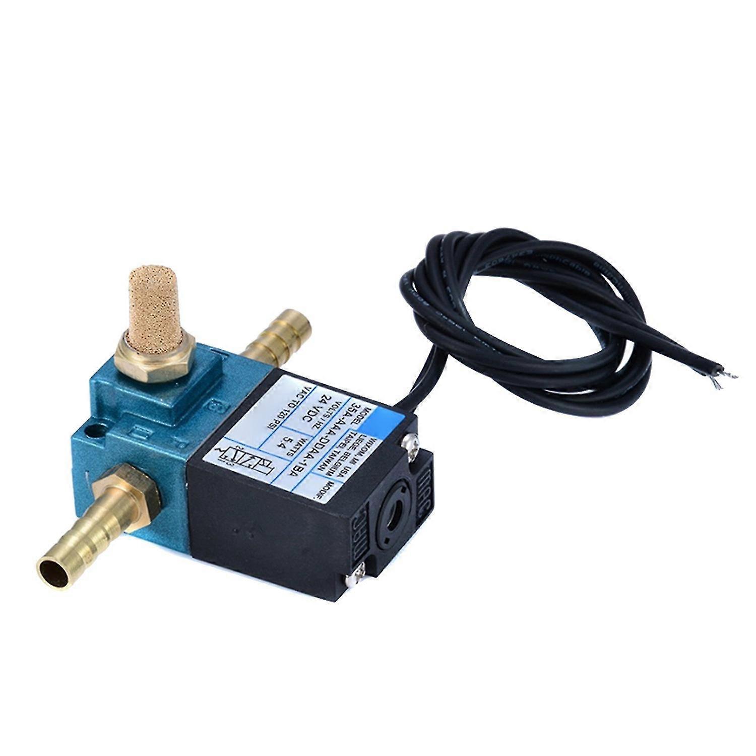 Elettrovalvola di controllo elettronico boost a 3 porte, 35A-AAA-DDAA-1BA, con 3 raccordi, CC 24V 5.4W
