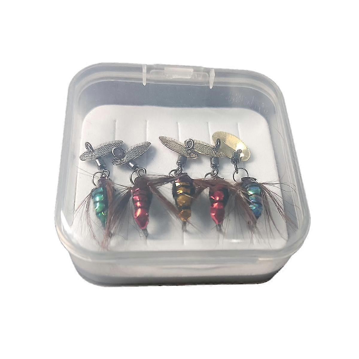 Sequin Lure Bait Artificial Fly Hook -Object Fishing Set Insect Hook Fishing Gear Accessories