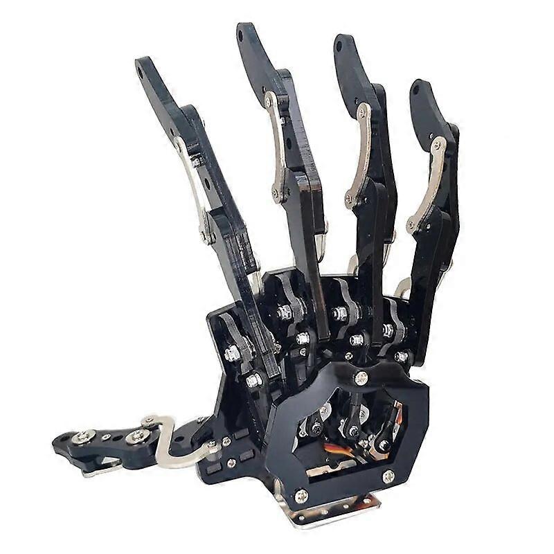 5 Dof Robotic Hand Claw Humanoid Robot Bionic Montert Mekanisk Manipulatorklo For Arduino UNO Programmeringsrobot DIY Kit