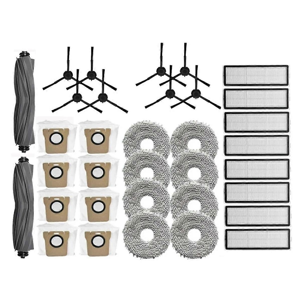 Accessories Kit for Bot L20 Ultra / X20 Pro Vacuum Replacement Parts Main Side Brush Hepa Filter Mo