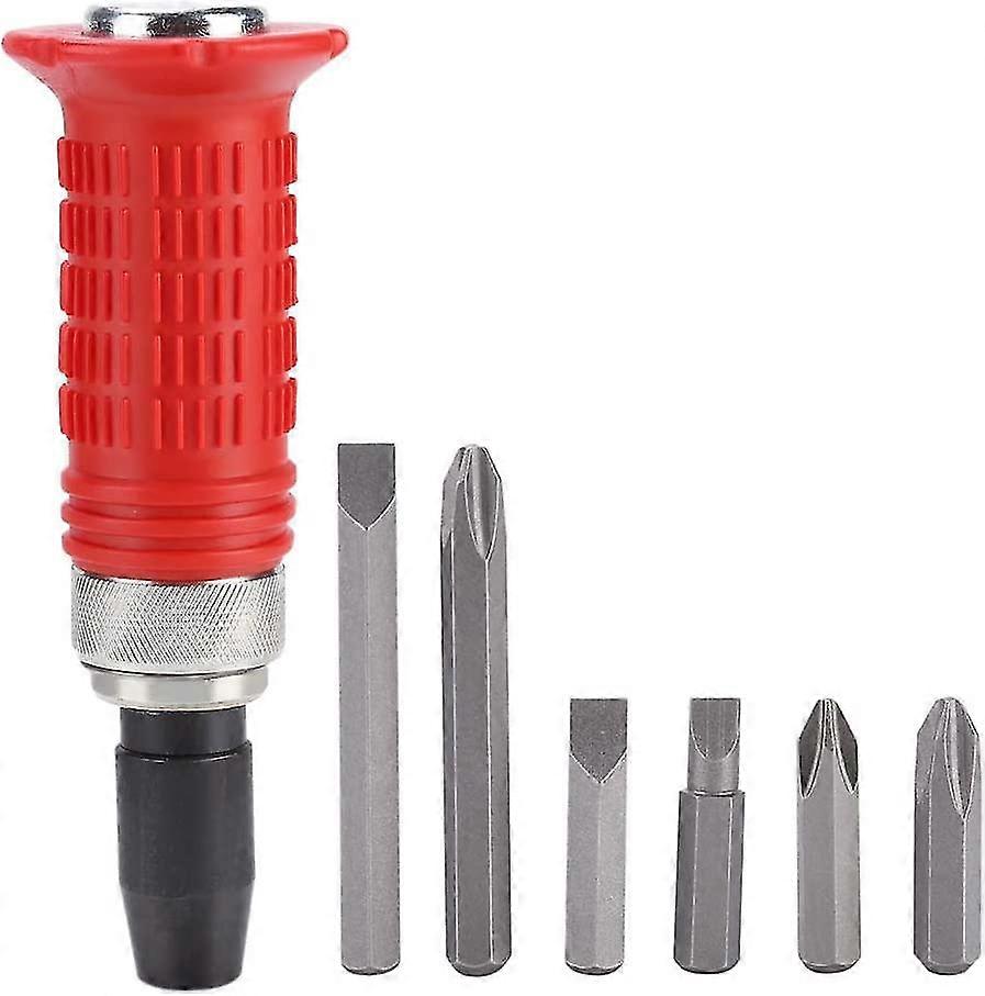 7 Piece Heavy Duty Hand Impact Screwdriver Bit Set