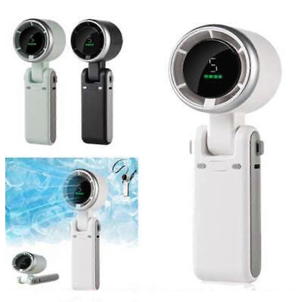 Pocket Breeze 3-in-1 Mini Turbo Fan,2024 Best Portable Handheld Turbo Fan,5 Gear