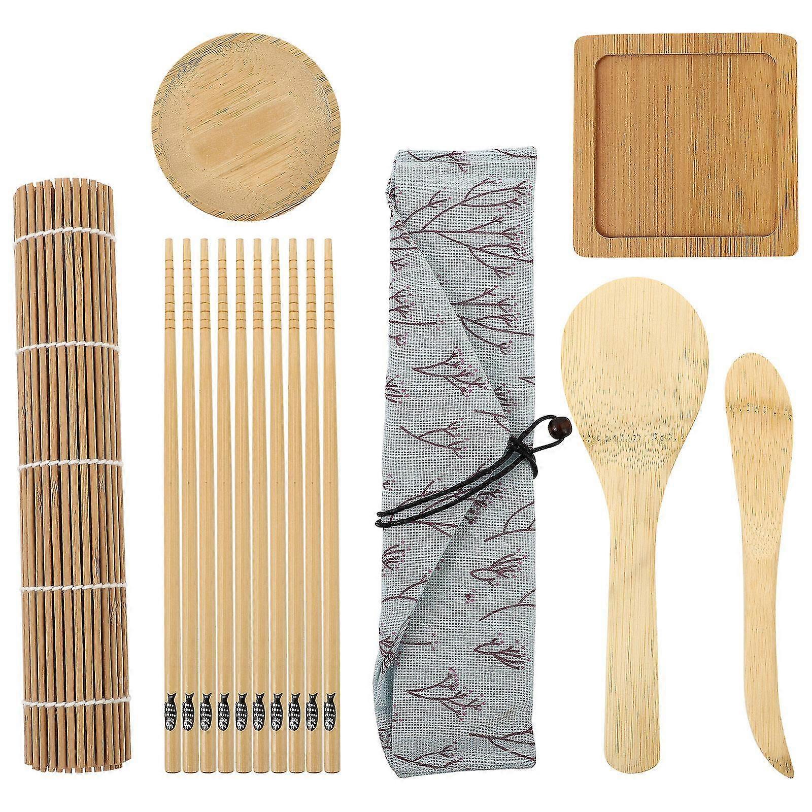 1 Set Practical Sushi Making Tools Bamboo Sushi Kit Sushi Making Tools