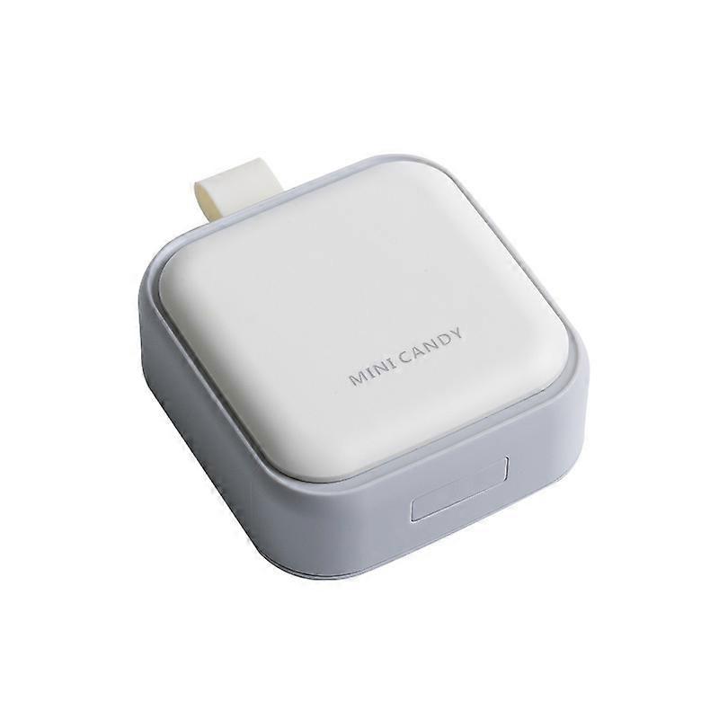 4-compartment Portable Medicine Case Pill Tablet Storage Box Organizer Container