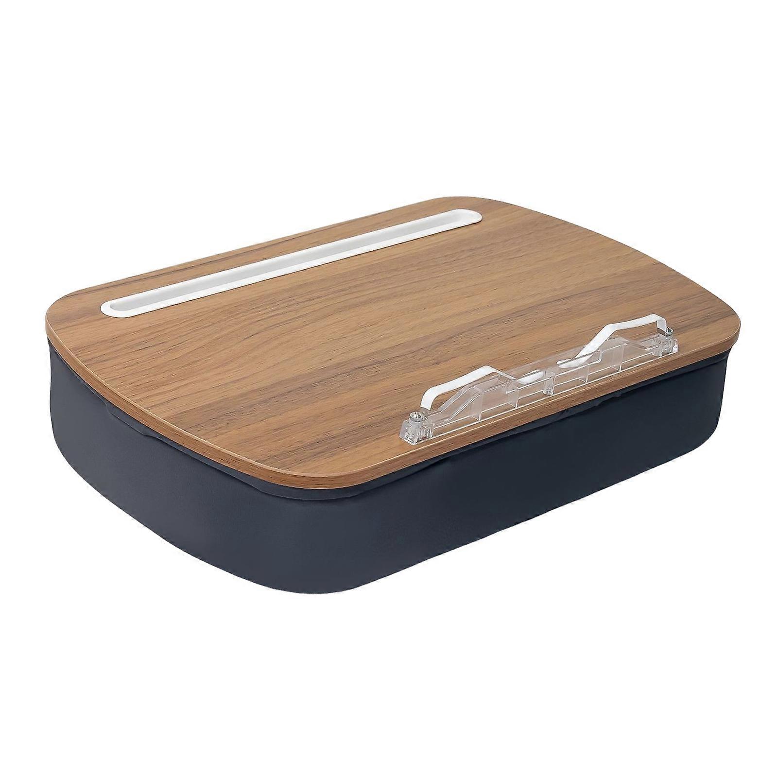 Lazy Pillow Support Frame Veränderbare Größen Freihändiger Lesekissenhalter aus Holz Laptop-Desktop-Ständer