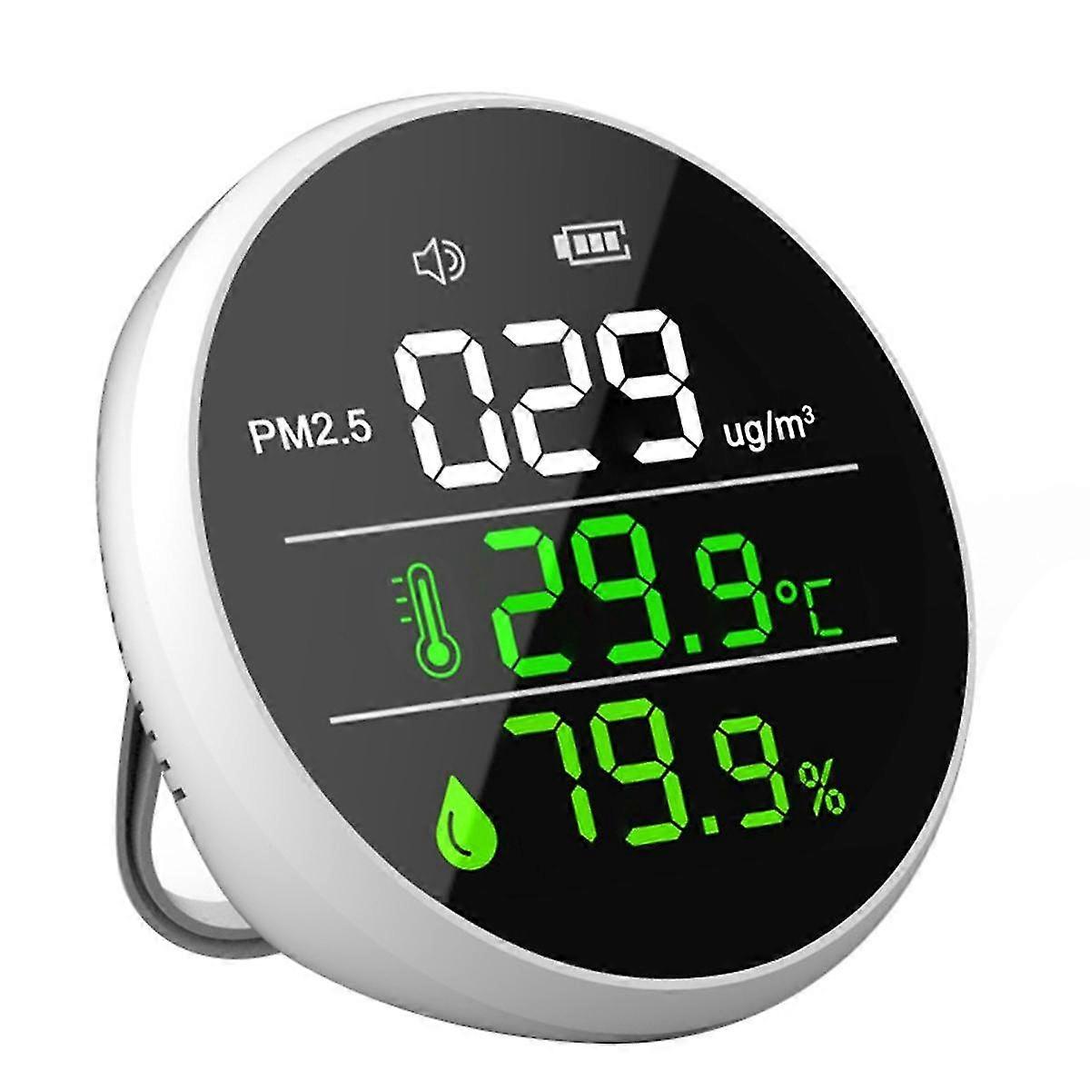 Tragbarer Pm2.5 Detektor Luftqualitätssensor Tester Thermometer und Hygrometer